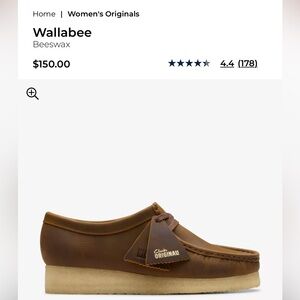 Clarks Wallabees Sz 11